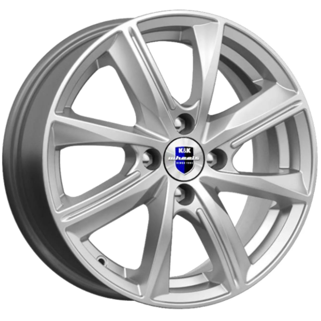 K&K Арнар 6xR15/4x100 ET 40 Dia 67.1 Сильвер SK