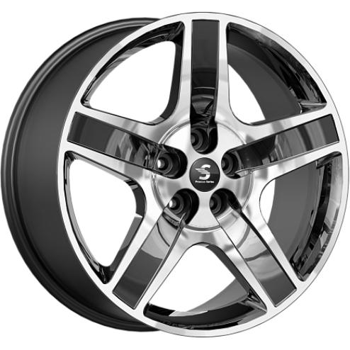 K&K КР008 8.5xR20/5x120 ET 41.5 Dia 66.1 Алмаз черный