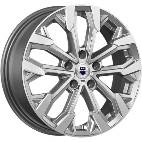 K&K Морейн 6.5xR17/5x108 ET 33 Dia 60.1 Дарк платинум