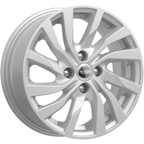 K&K КС882 6xR15/4x100 ET 50 Dia 60.1 Сильвер