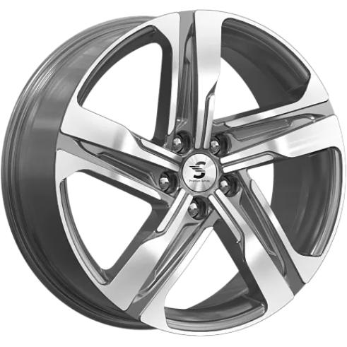 K&K KP004 7.5xR19/5x114.3 ET 49 Dia 67.1 Diamond gloss graphite