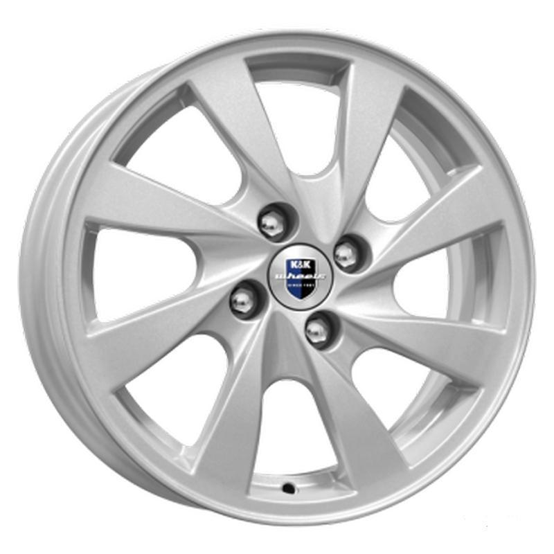 K&K КС695 6xR15/4x98 ET 33 Dia 58.6 Сильвер