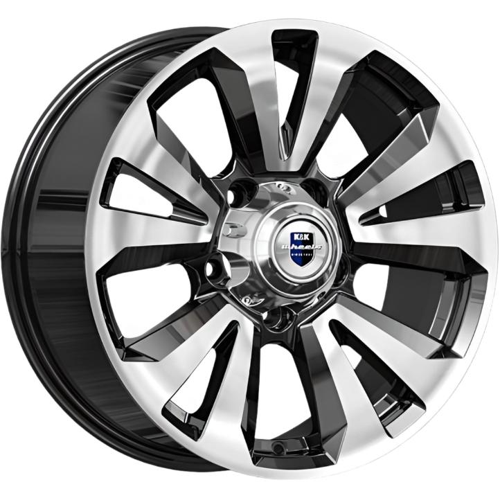 K&K Ла-Пас 8xR18/5x139.7 ET 0 Dia 108.6 Алмаз черный