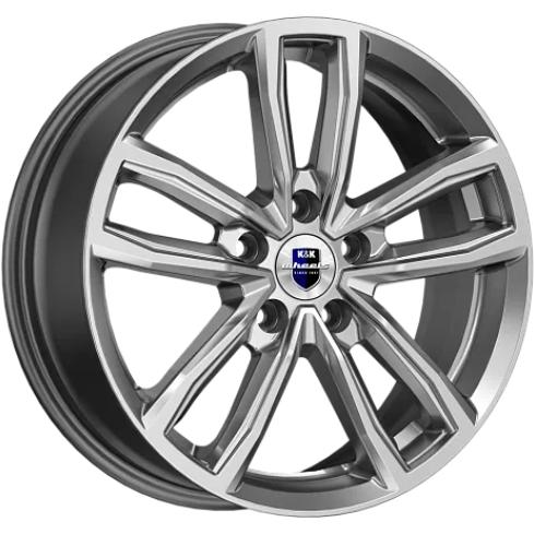 K&K Каланг 6.5xR17/5x139.7 ET 40 Dia 98.1 Дарк платинум