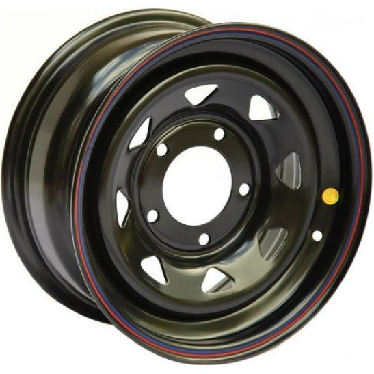 Off Road Wheels Niva 7xR15/5x139.7 ET 25 Dia 98.5 Black