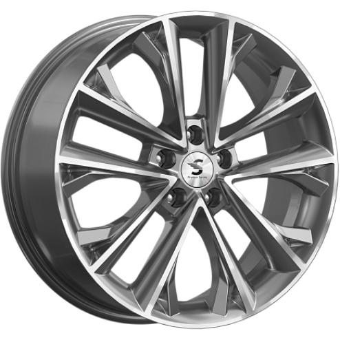 Скад KP012 7xR18/5x114.3 ET 48.5 Dia 67.1 Diamond gloss graphite