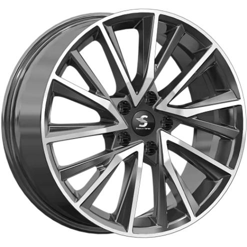 K&K KP010 7.5xR18/5x108 ET 36 Dia 65.1 Diamond black gris
