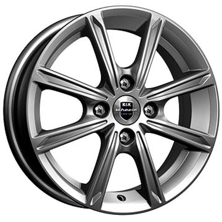K&K Флэш 5xR14/4x98 ET 35 Dia 58.6 Дарк платинум