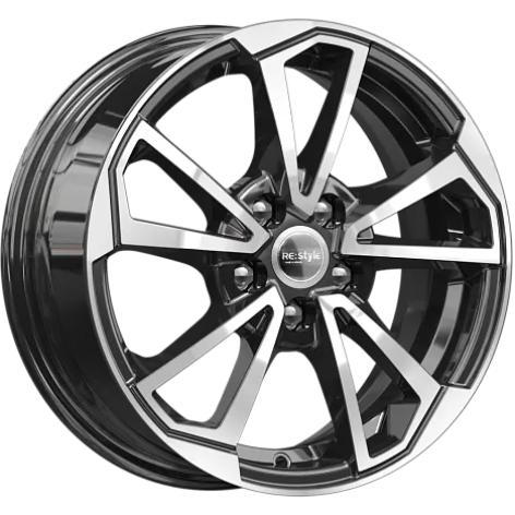 K&K КС1005 6xR15/5x100 ET 38 Dia 57.1 Алмаз черный