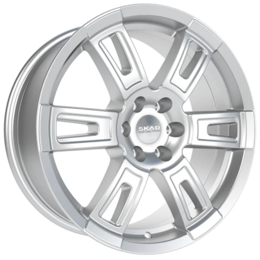 Скад Тор 8xR18/6x114.3 ET 30 Dia 67.1 Сильвер