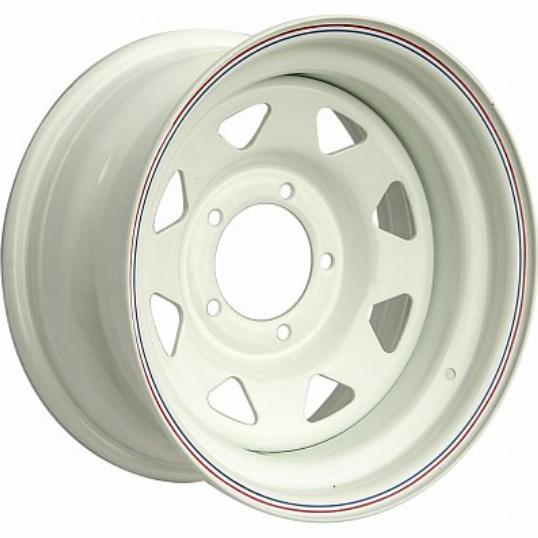 Off Road Wheels УАЗ 7xR15/5x139.7 ET -19 Dia 110.1 White