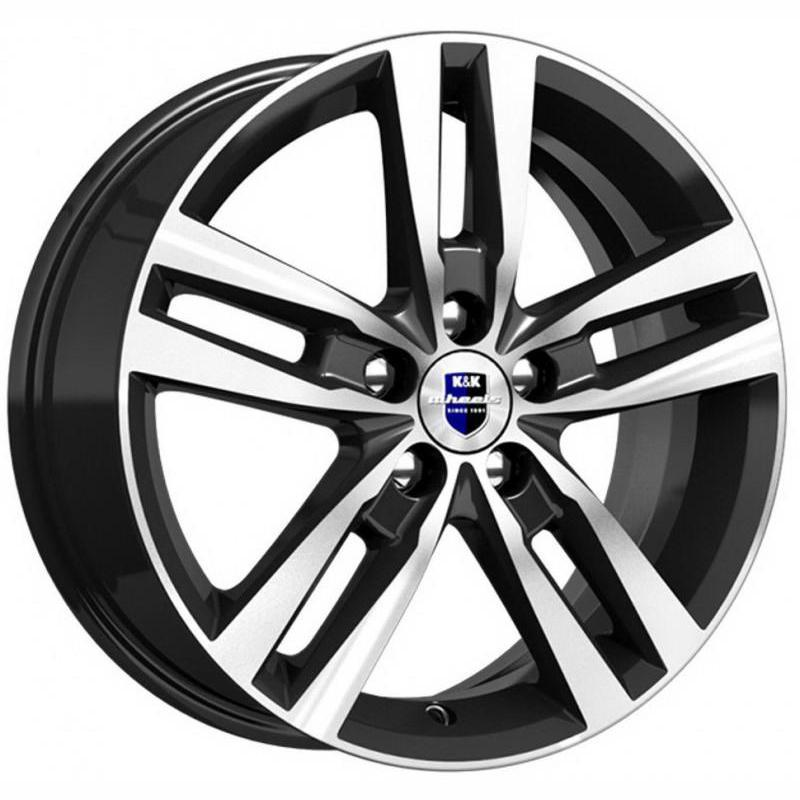 K&K Rassvet 6.5xR16/5x108 ET 40 Dia 67.1 Алмаз черный