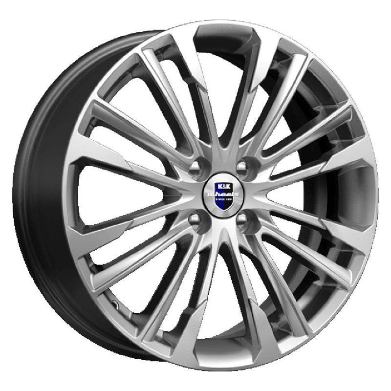 K&K Сильверстоун 6.5xR17/4x100 ET 35 Dia 67.1 Сильвер SK