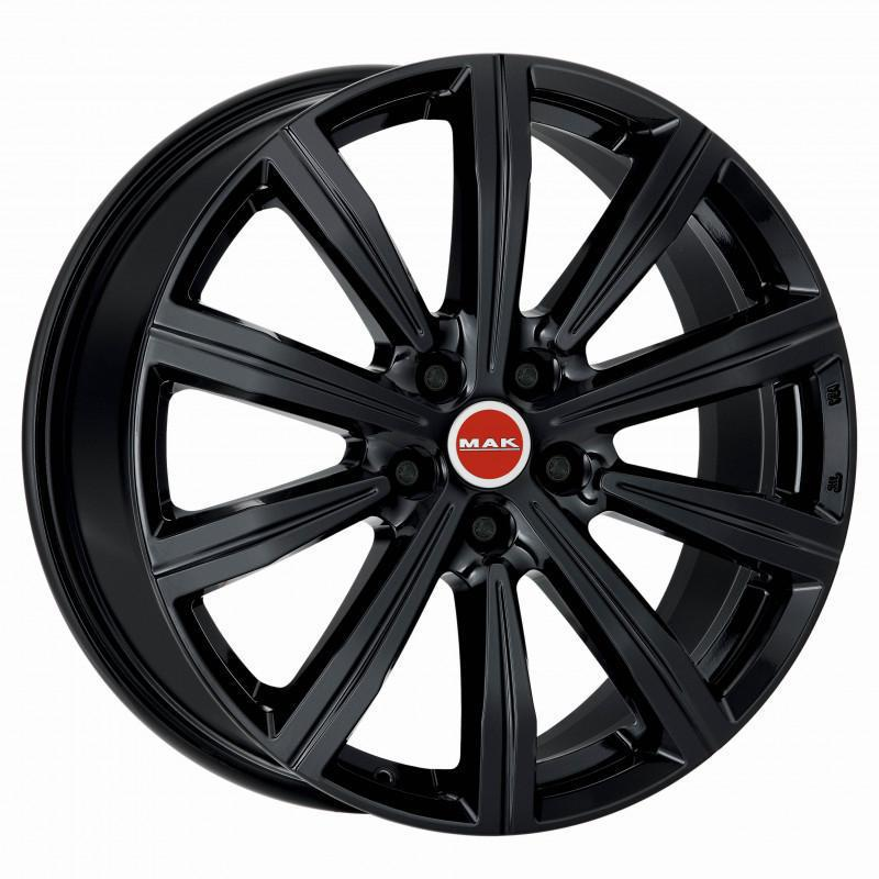 MAK Birmingham 8.5xR20/5x112 ET 28 Dia 66.6 Gloss Black