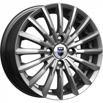 K&K Акцент 5.5xR14/4x100 ET 39 Dia 67.1 Дарк платинум