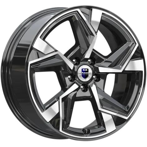 K&K Кайан 7.5xR18/5x114.3 ET 37 Dia 66.1 Алмаз черный
