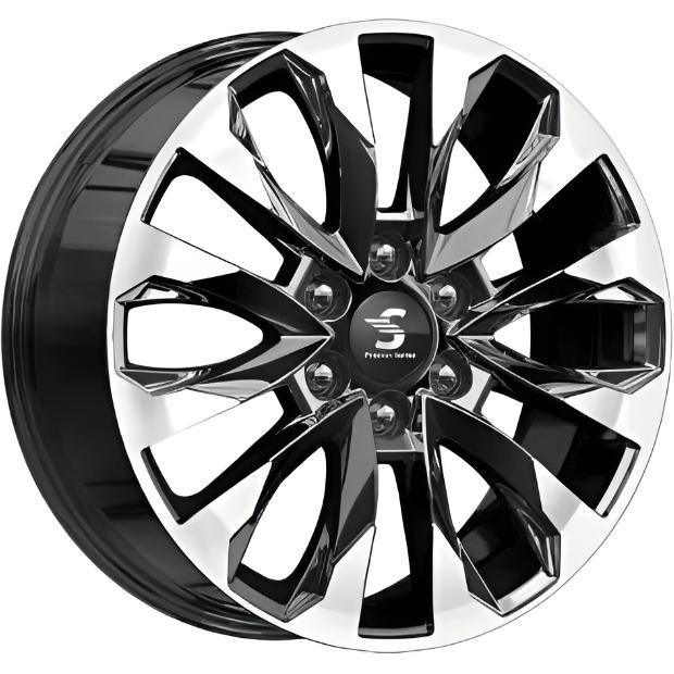 K&K KP007 8xR20/6x139.7 ET 38 Dia 67.1 Алмаз черный