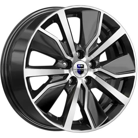 K&K Гамбит 6.5xR16/5x114.3 ET 50 Dia 60.1 Алмаз черный