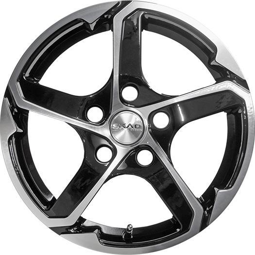 Скад Аллигатор 6xR15/4x98 ET 38 Dia 58.6 Алмаз матовый