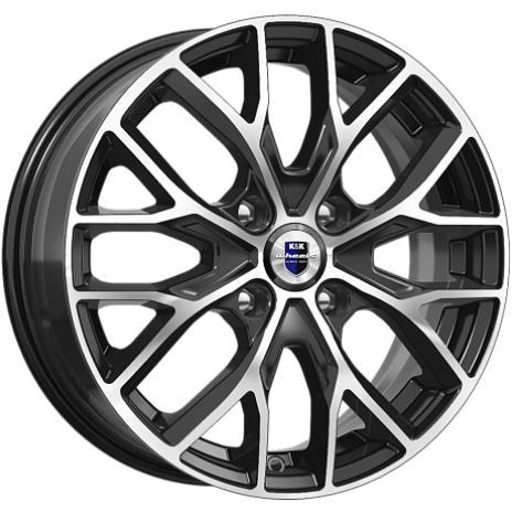K&K Лилиом 6xR16/4x100 ET 41 Dia 60.1 Алмаз черный